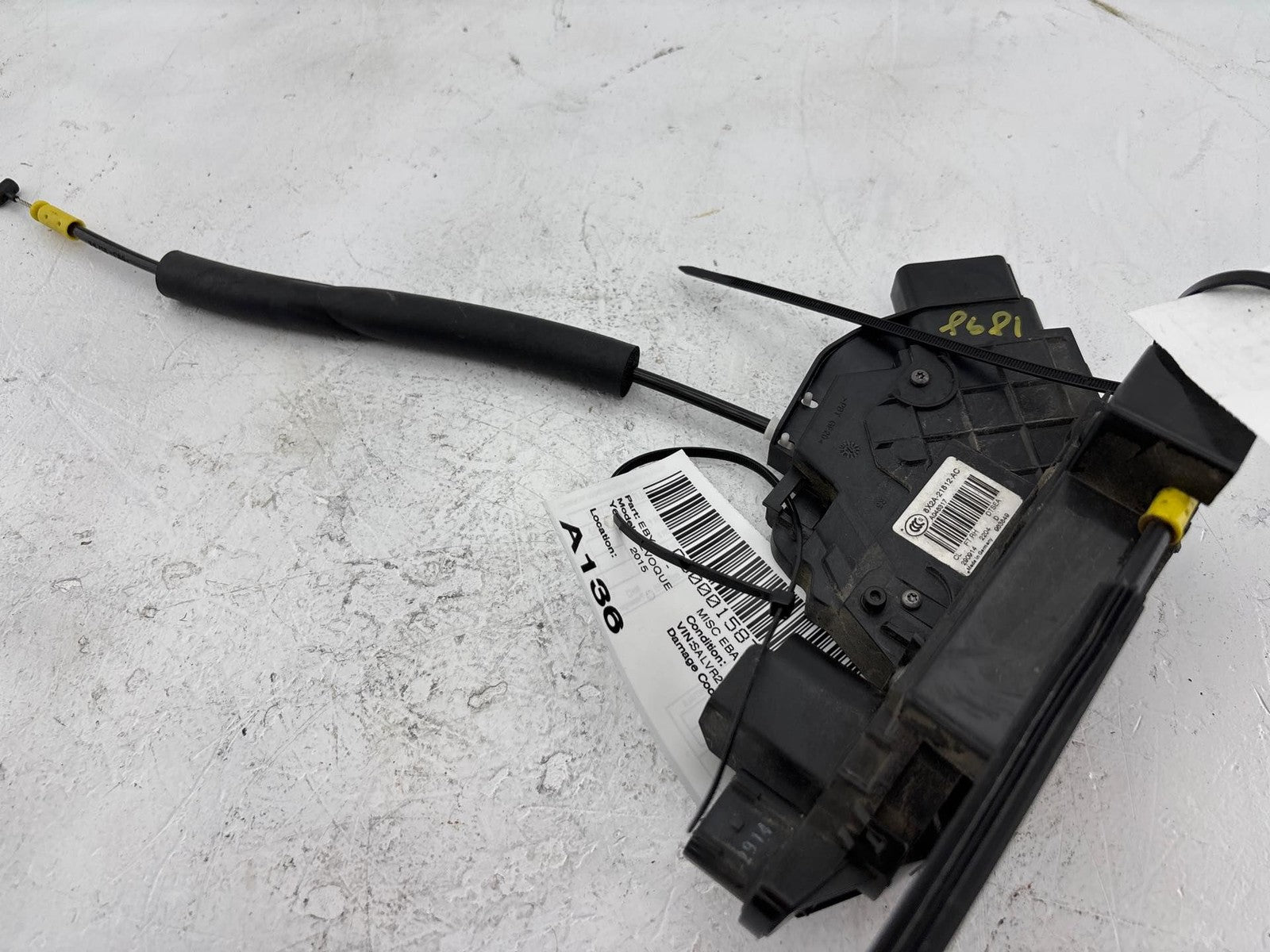 12-19 Land Rover Evoque L538 RIGHT FRONT DOOR LOCK LATCH ACTUATOR