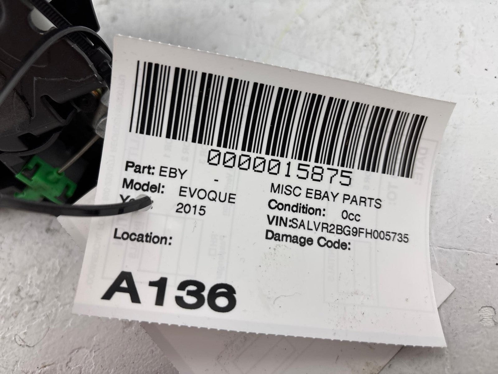 12-19 Land Rover Evoque L538 REAR LEFT DOOR LOCK LATCH ACTUATOR