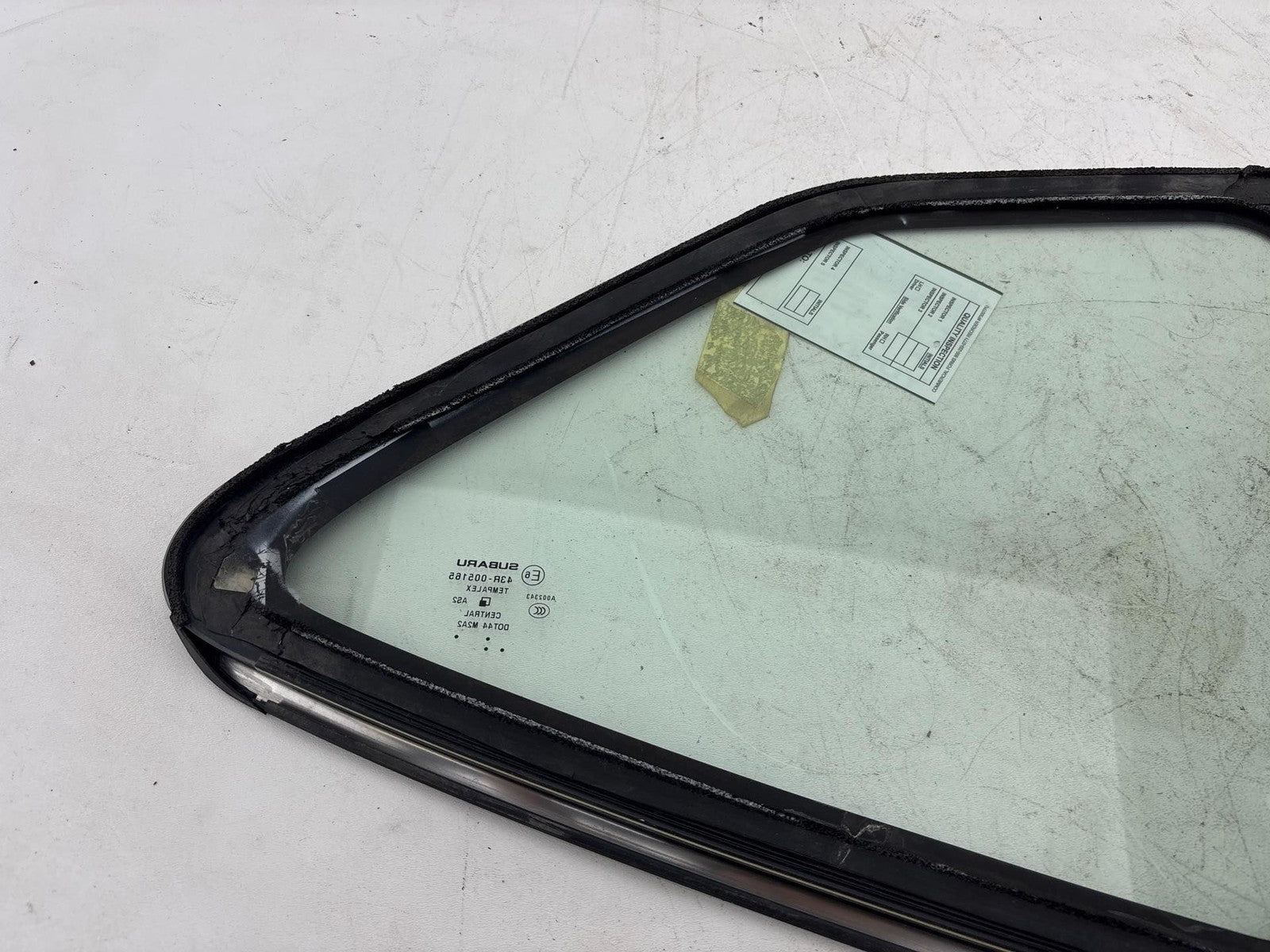 19-24 Subaru Forester Rear Left Driver Quarter Window