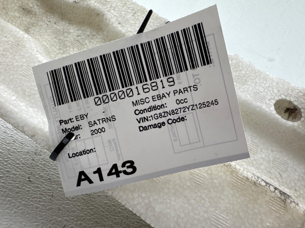 00-02 Saturn S SW2 Front Bumper Impact Energy Absorber Beam