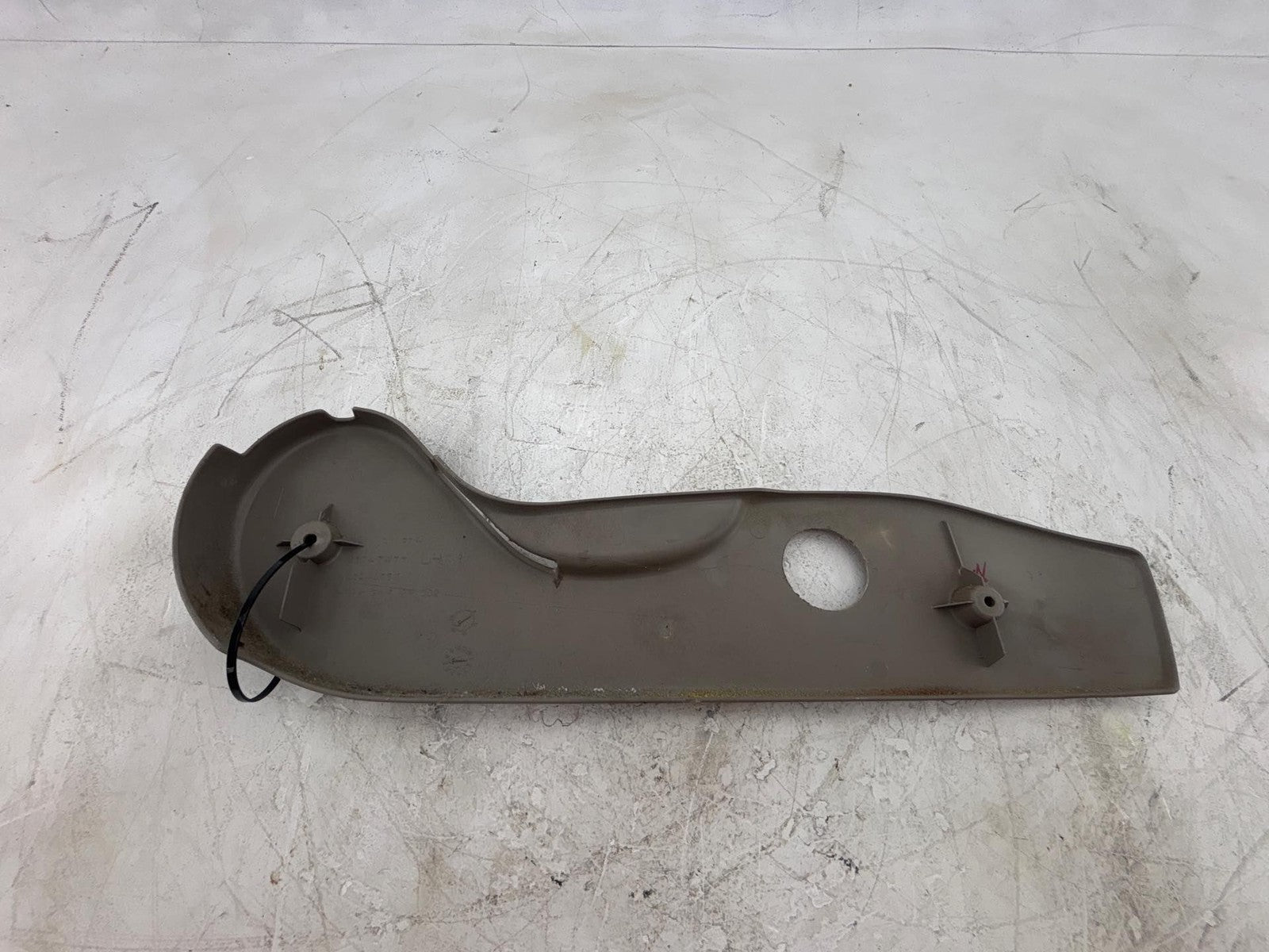 00-02 Saturn SW2 Front Driver Side Seat Switch Outer Trim Cover Panel