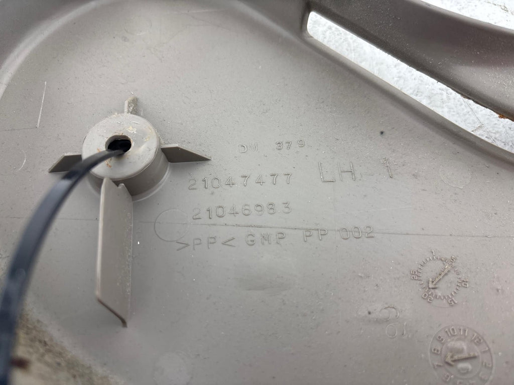 00-02 Saturn SW2 Front Driver Side Seat Switch Outer Trim Cover Panel