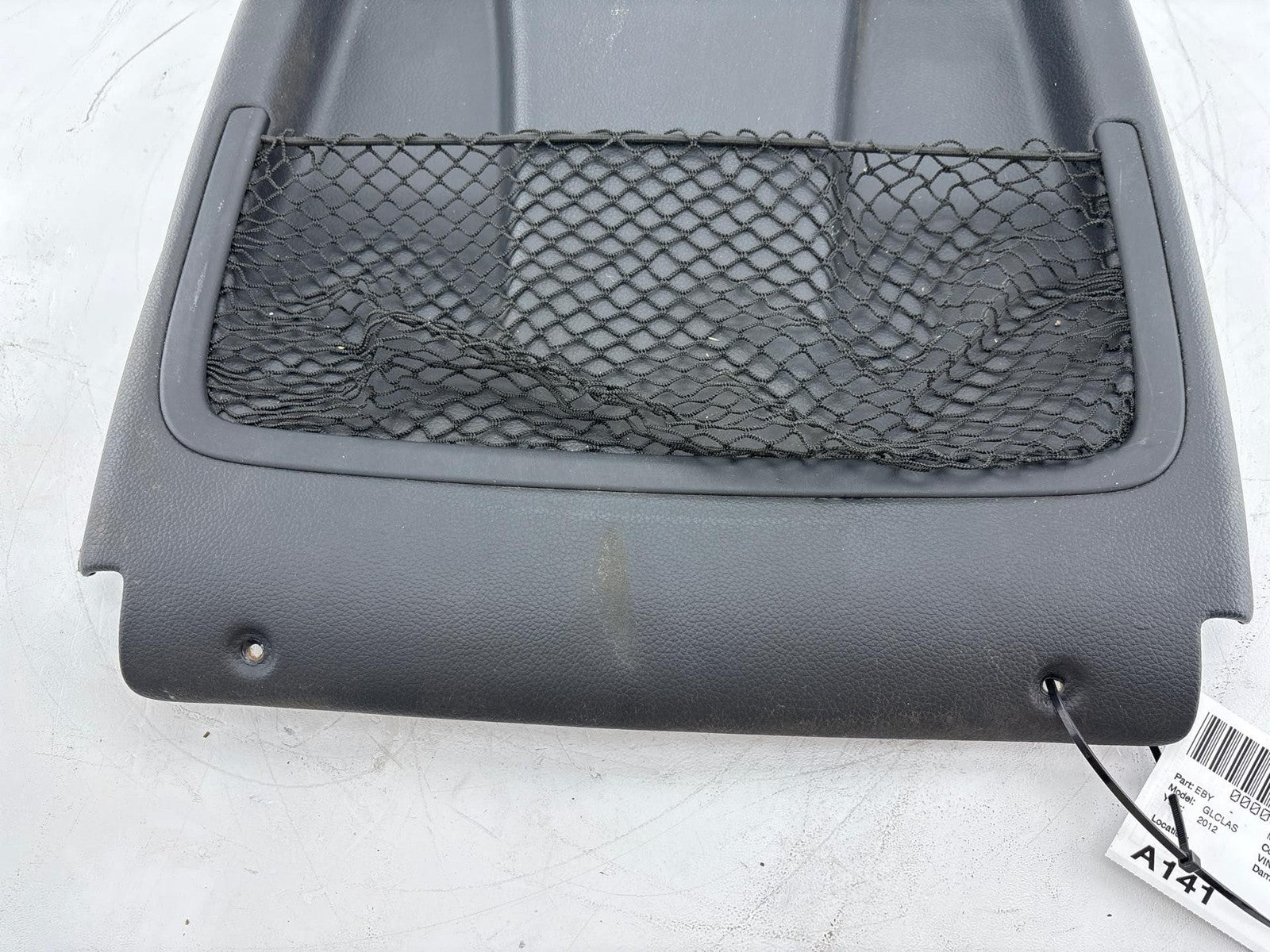 07-12 Mercedes GL450 Front Seat Back Trim Cover Panel OEM