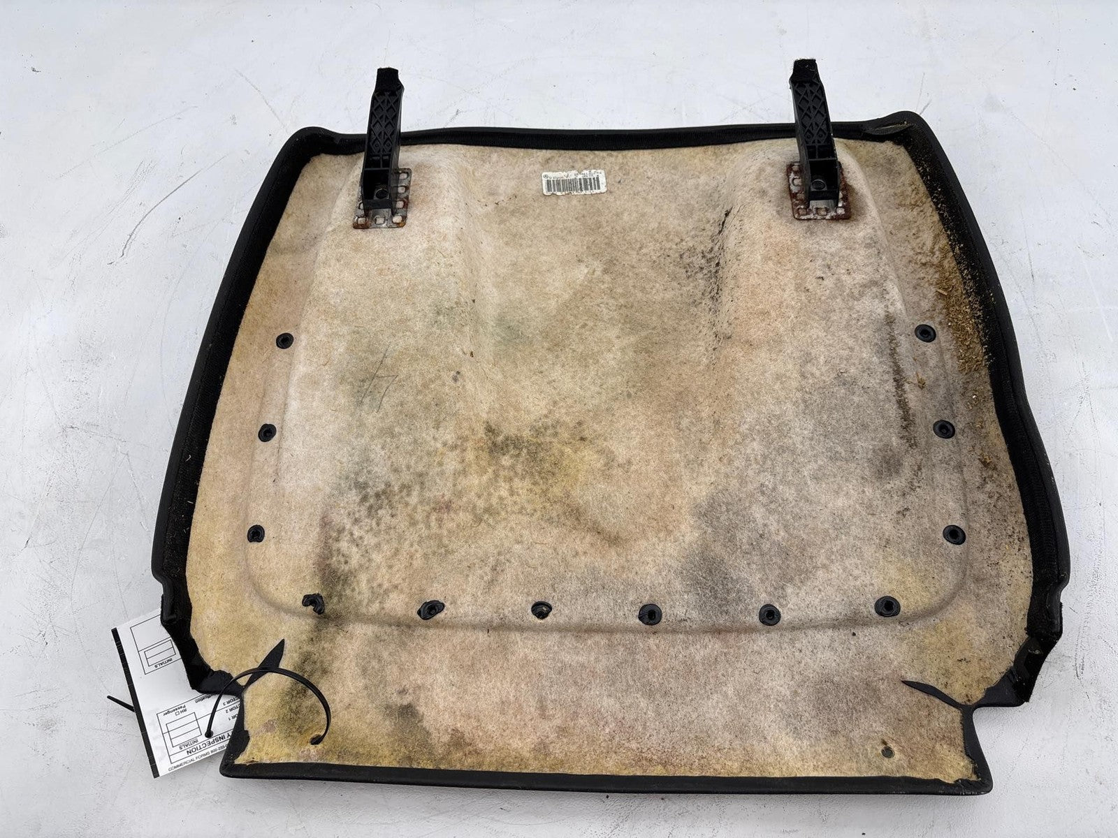 07-12 Mercedes GL450 Front Seat Back Trim Cover Panel OEM