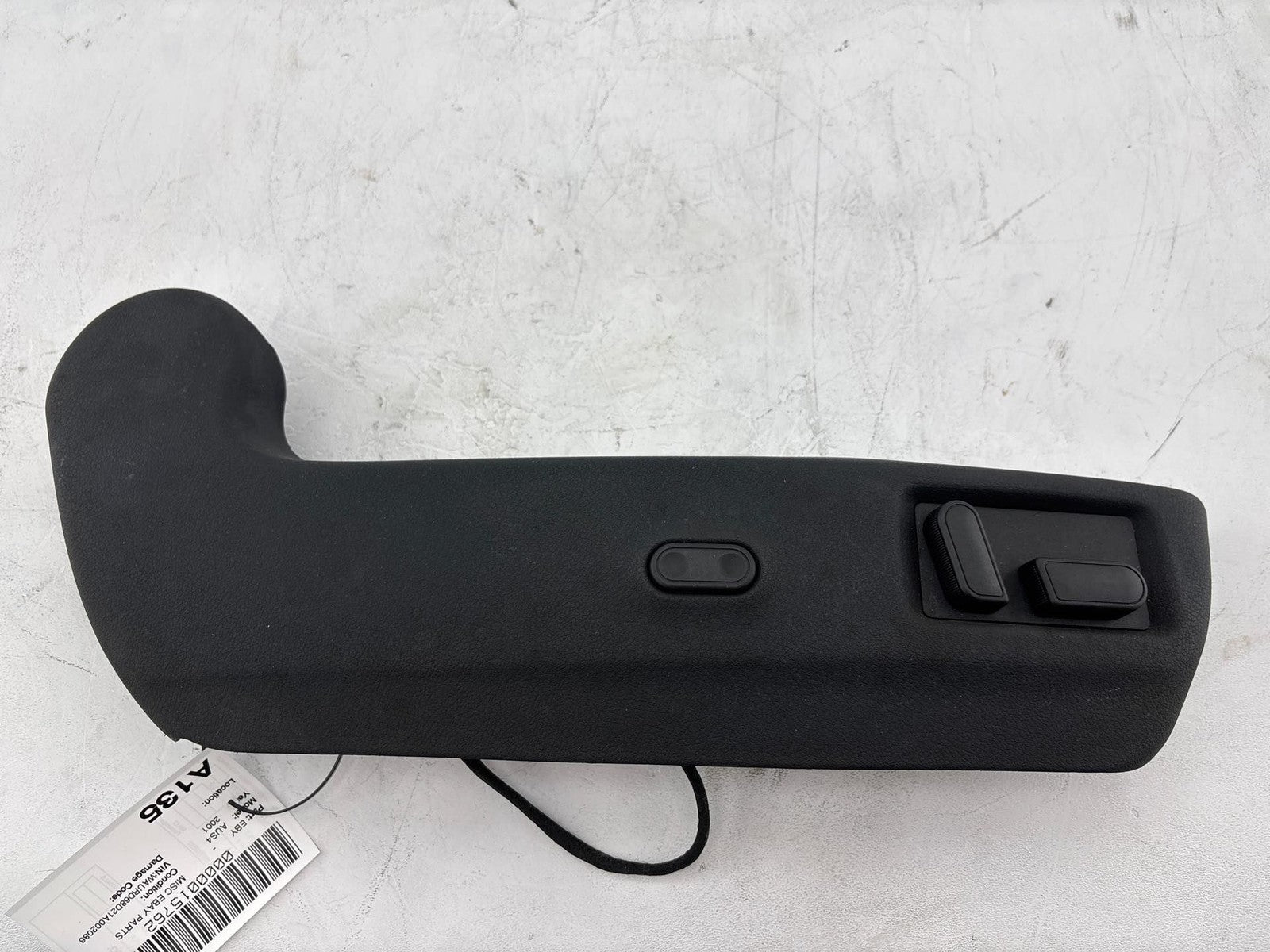 2000-2002 Audi S4 Front Right Power Seat Switch W/ Cover OEM