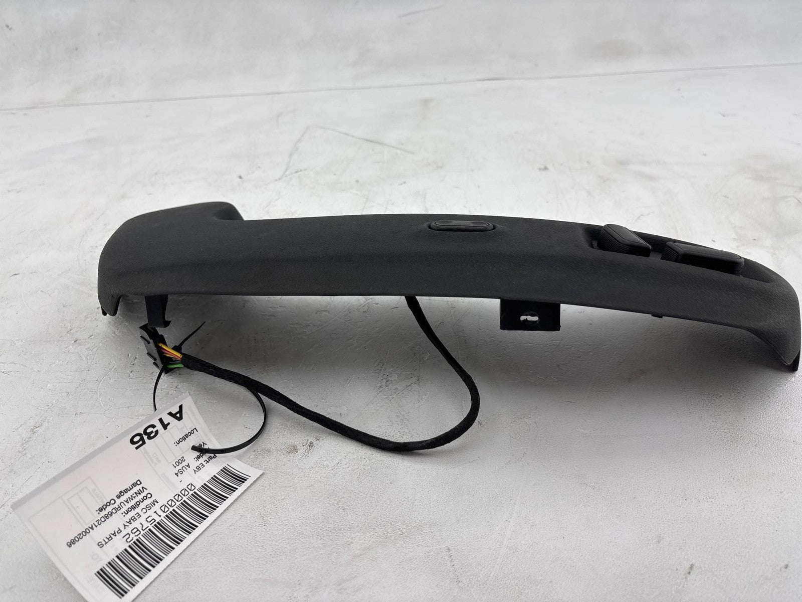 2000-2002 Audi S4 Front Right Power Seat Switch W/ Cover OEM