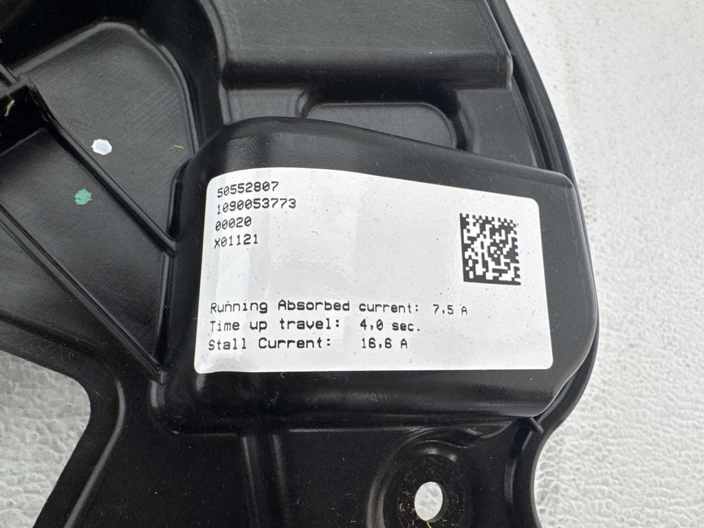 18-25 Alfa Romeo Stelvio Front Left Door Window Regulator W/ Motor & Carrier OEM