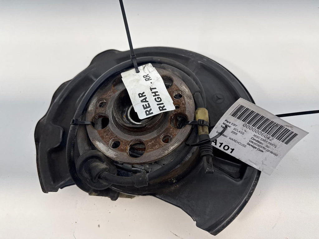 03-12 Mercedes SL600/55/63 Rear Right Spindle Knuckle Hub OEM