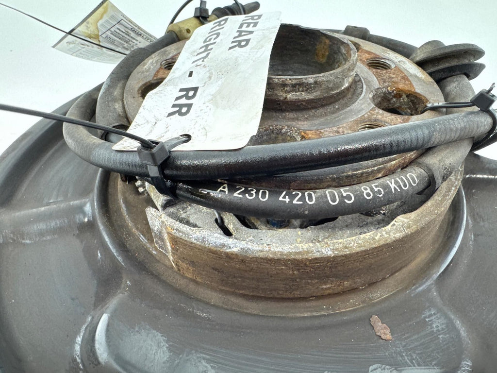 03-12 Mercedes SL600/55/63 Rear Right Spindle Knuckle Hub OEM