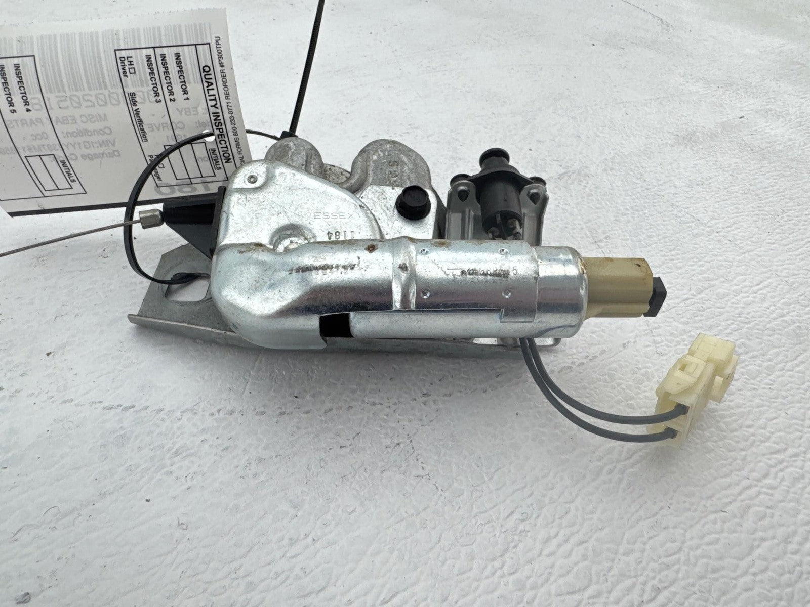 1984-1996 Chevrolet Corvette Trunk Lid Latch Lock Actuator OEM