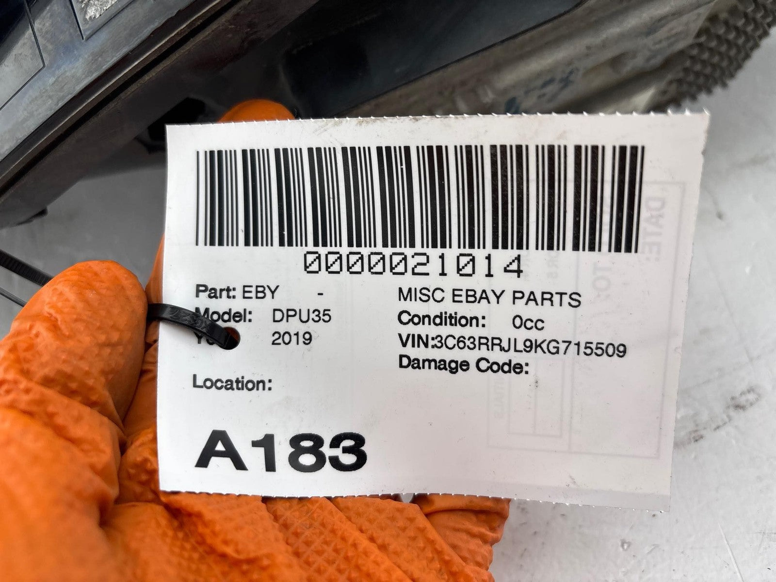 19-24 Dodge Ram 2500 3500 Front Left Headlight Assembly OEM