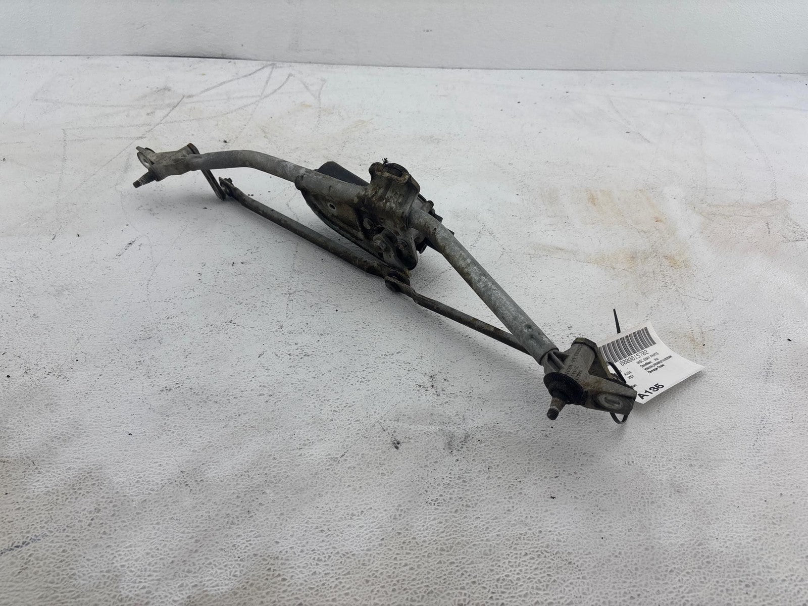 2000-2002 Audi S4 Windshield Wiper Linkage & Motor OEM 8D01-955-113-C