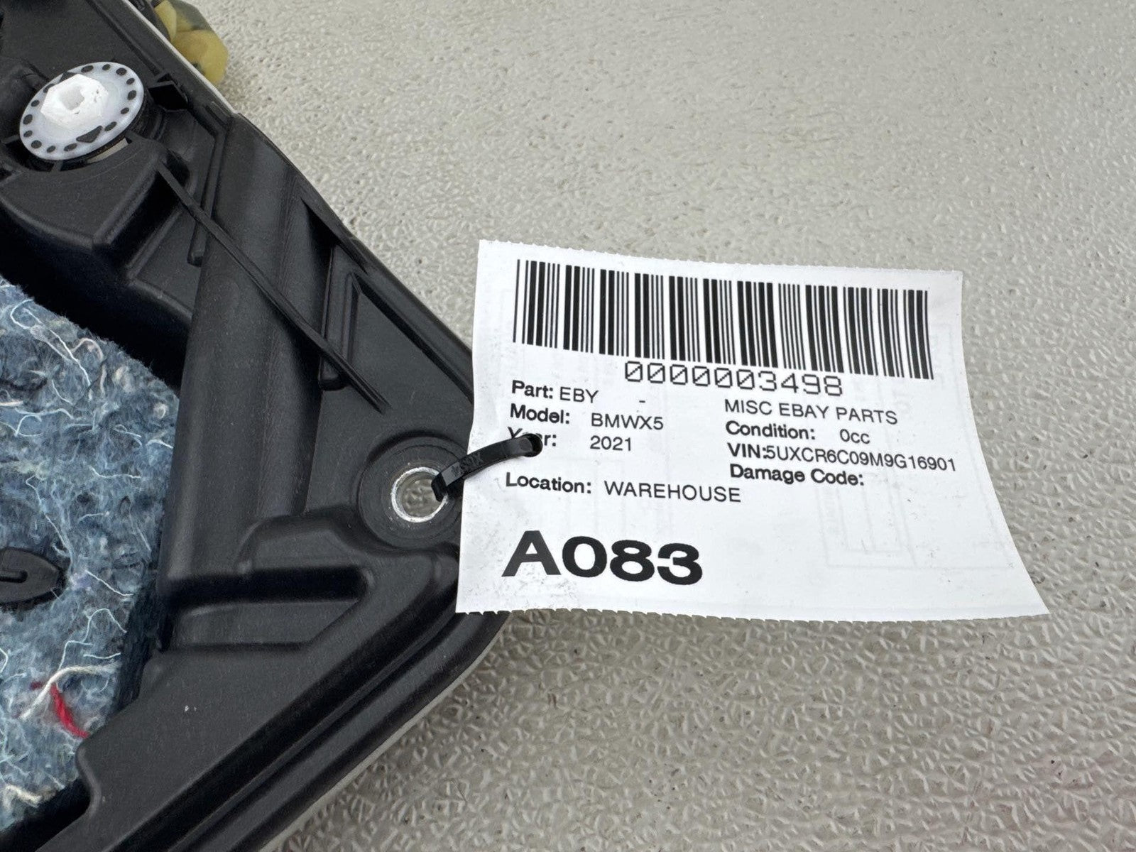 19-25 Oem Bmw G05 X5 G07 X7 Rear Right Driver Side Door Window Regulator 9450786