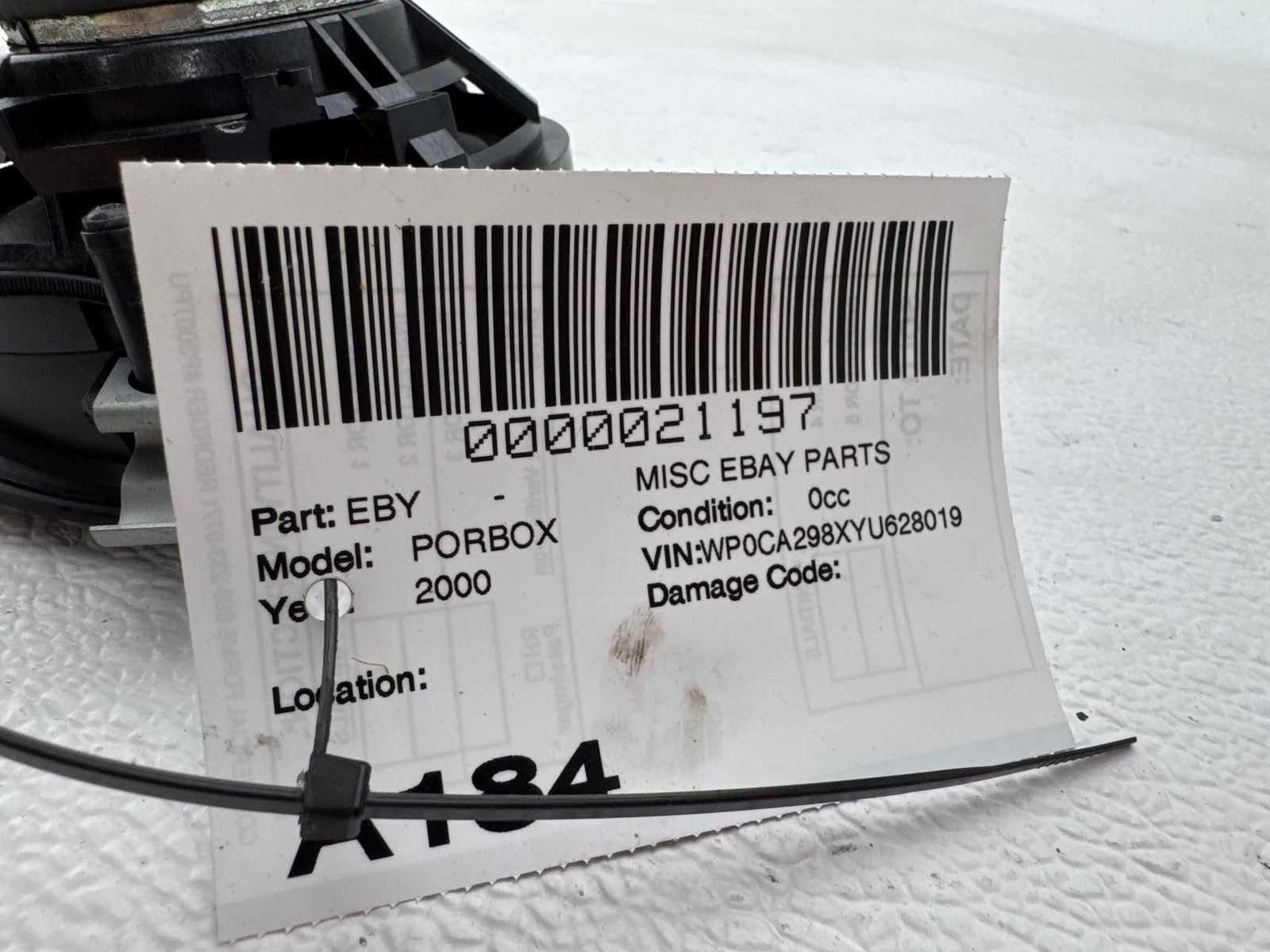 2000-2002 Porsche Boxster 986 Front Left Side Dashboard Speaker OEM