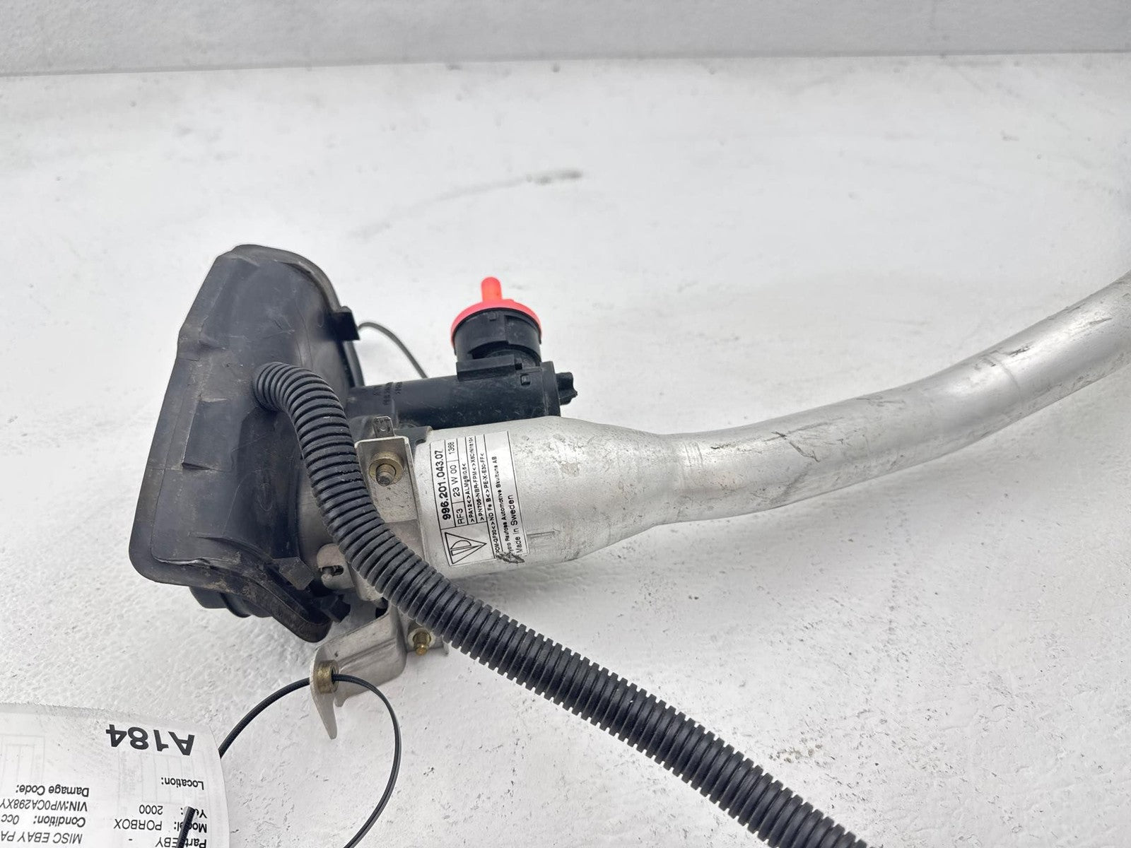 1997-04 Porsche Boxster 911 RWD Fuel Gas Tank Filler Neck Hose Tube Pipe OEM