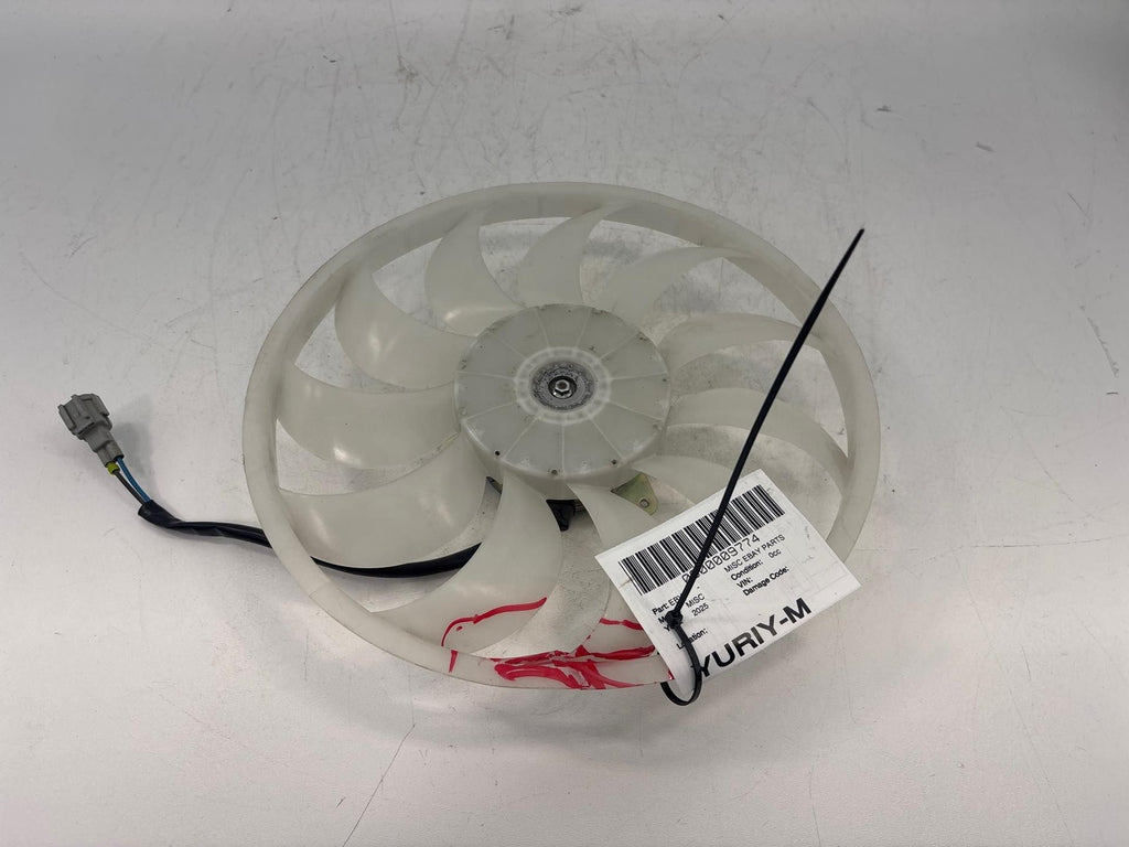 12-23 SUBARU IMPREZA / WRX 2.0L FRONT COOLANT COOLING RADIATOR FAN MOTOR OEM