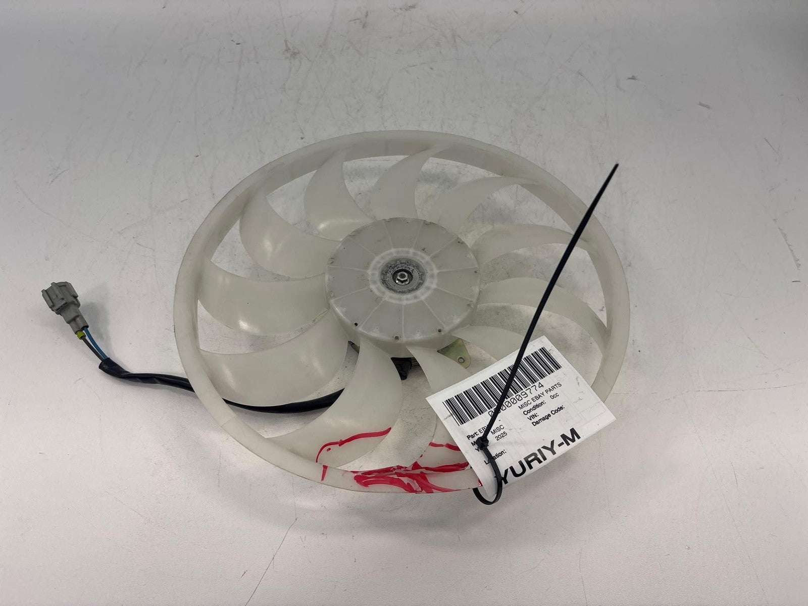 12-23 SUBARU IMPREZA / WRX 2.0L FRONT COOLANT COOLING RADIATOR FAN MOTOR OEM