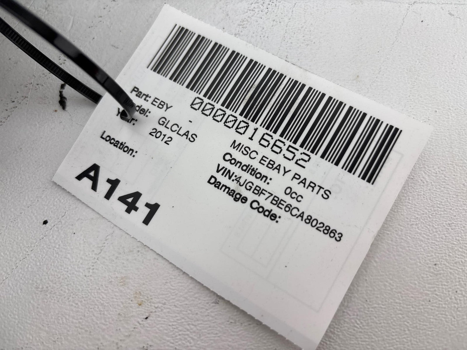 07-12 Mercedes GL450 A/C Air Conditioning Condenser OEM 2515000054