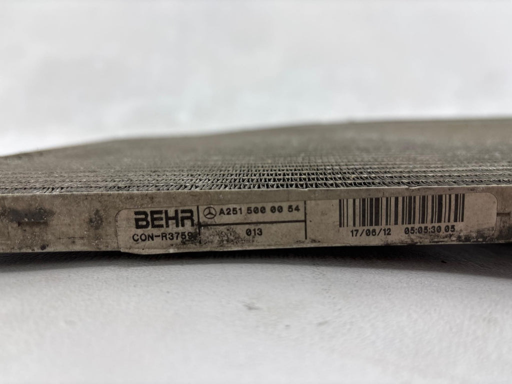 07-12 Mercedes GL450 A/C Air Conditioning Condenser OEM 2515000054