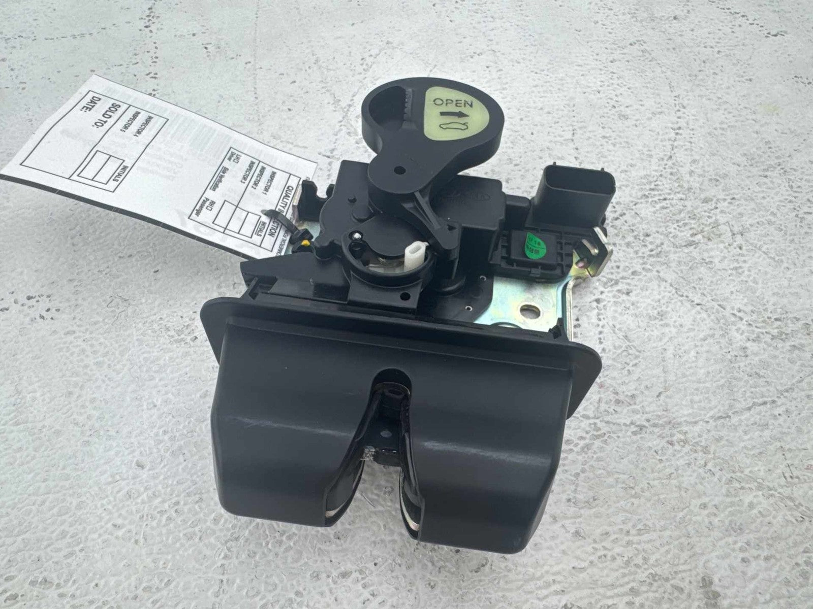 19-21 Genesis G70 Trunk Lid Latch Lock Actuator OEM 81230-G9100