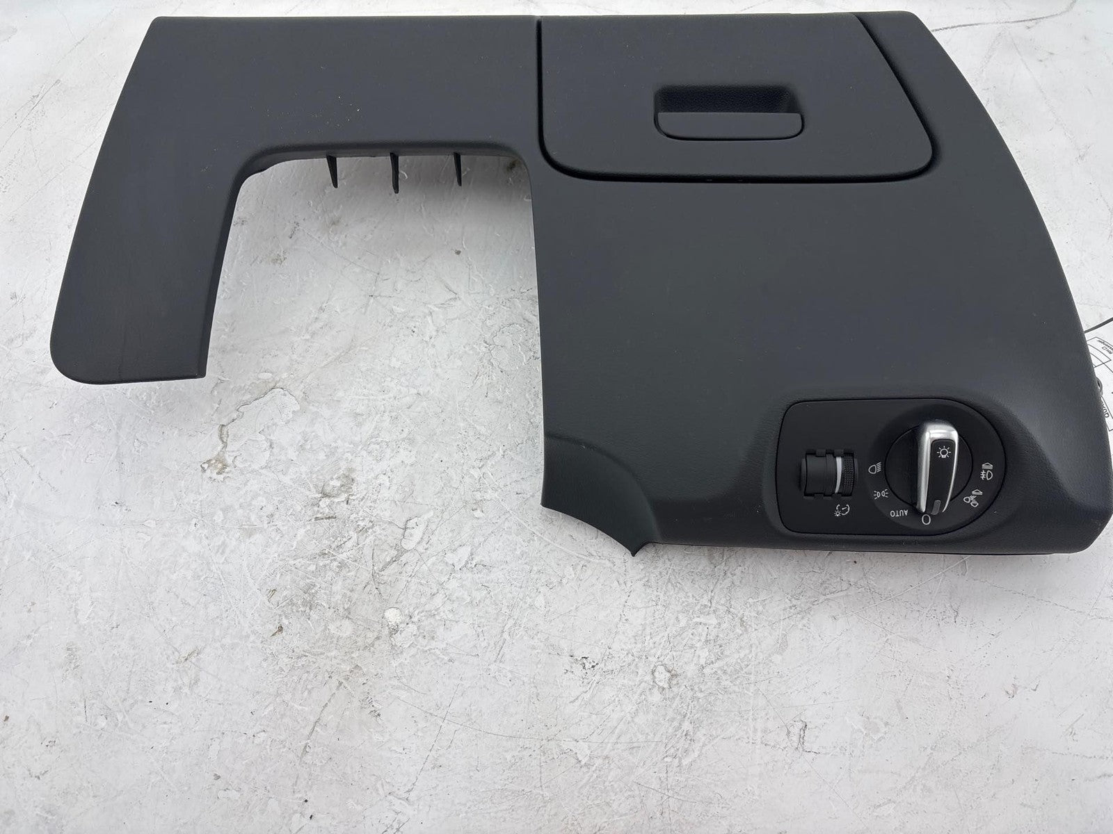 15-18 Audi Q3 Dash Left Steering Column Lower Trim Cover W/Headlight Switch OEM