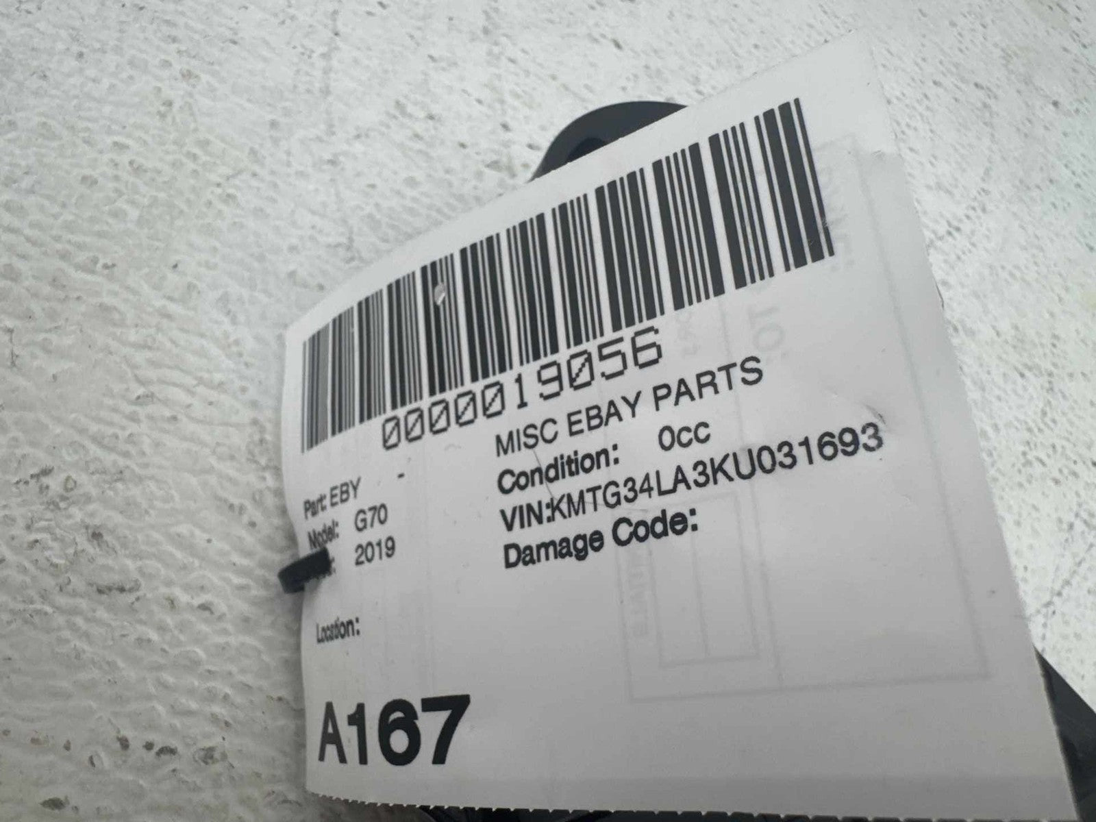 19-21 Genesis G70 Trunk Lid Latch Lock Actuator OEM 81230-G9100