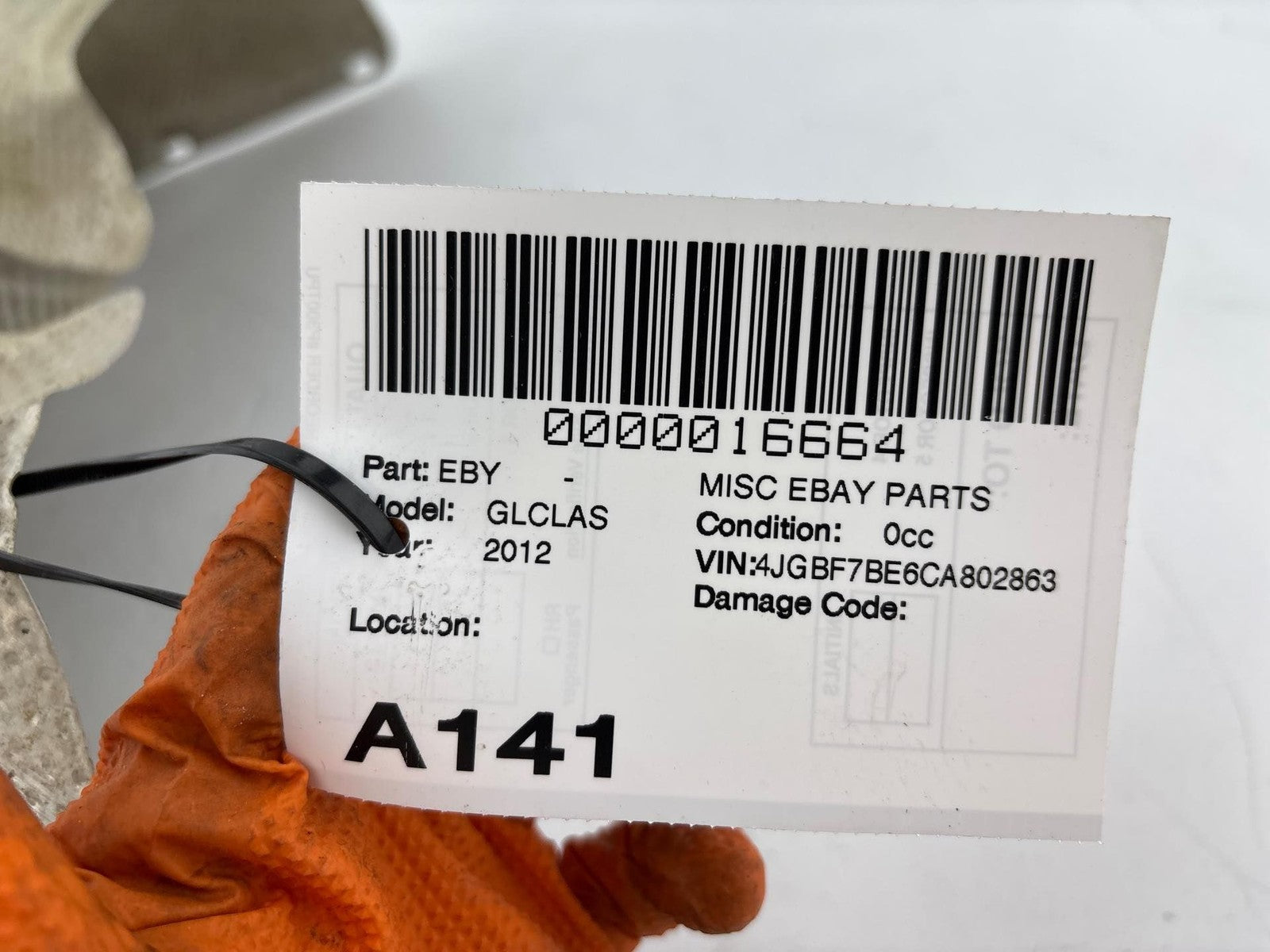 07-12 Mercedes-Benz GL 450 Center Exhaust Heat Shield OEM 1646824671