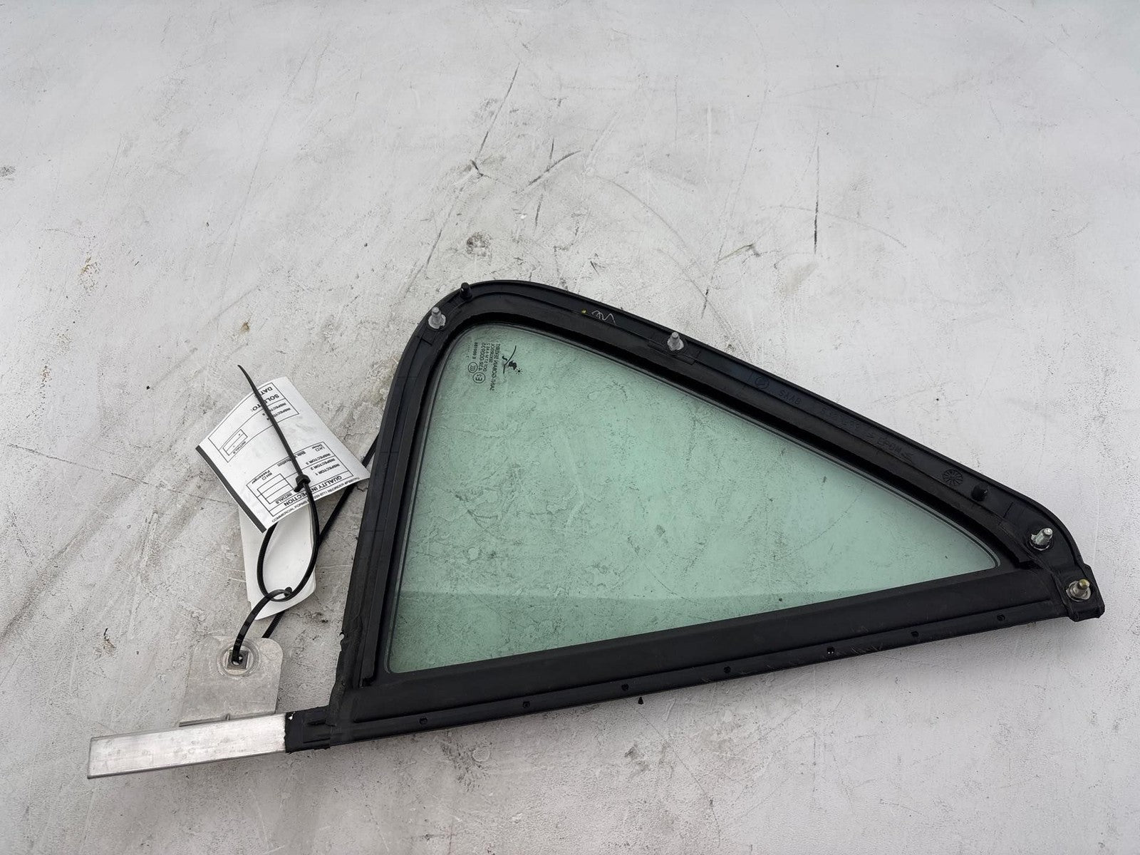 1999-2010 Saab 9-5 Aero Wagon Driver Left Rear Quarter Door Glass Window
