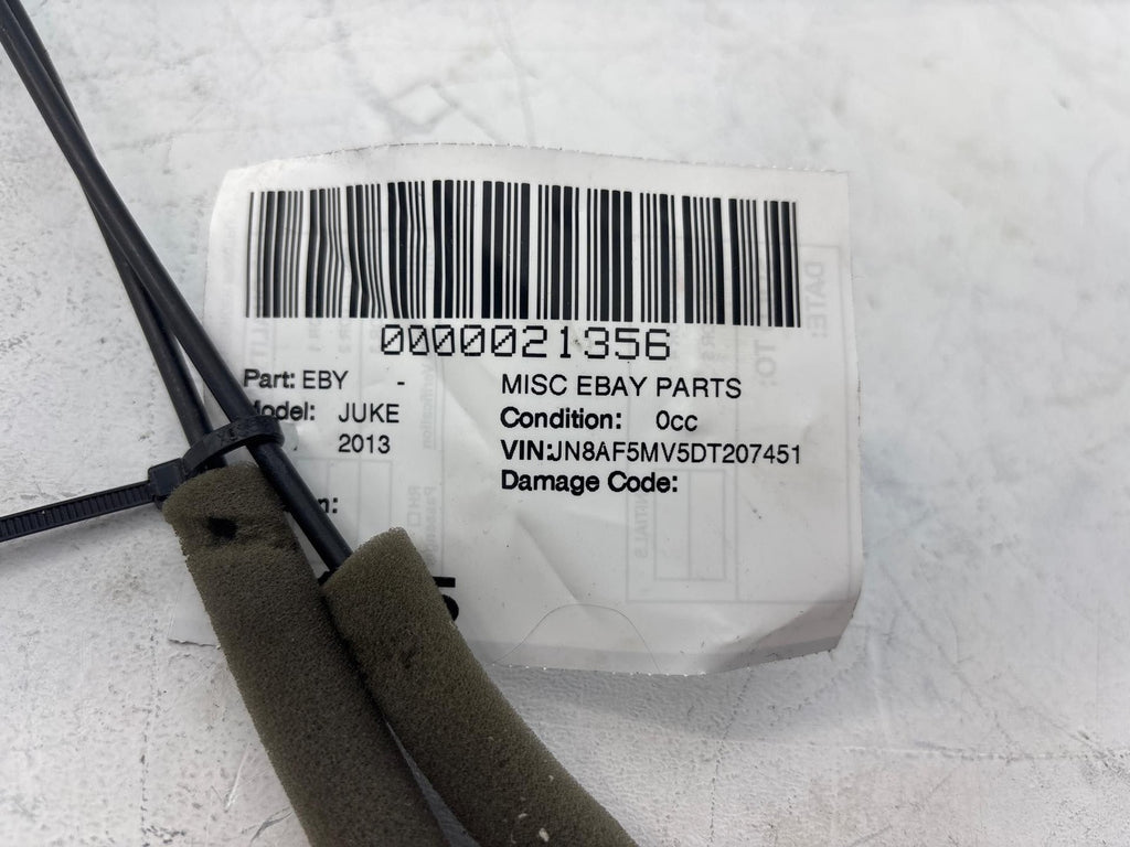 11-17 Nissan Juke Front Right Door Lock Latch Actuator W/ Handle Interior OEM