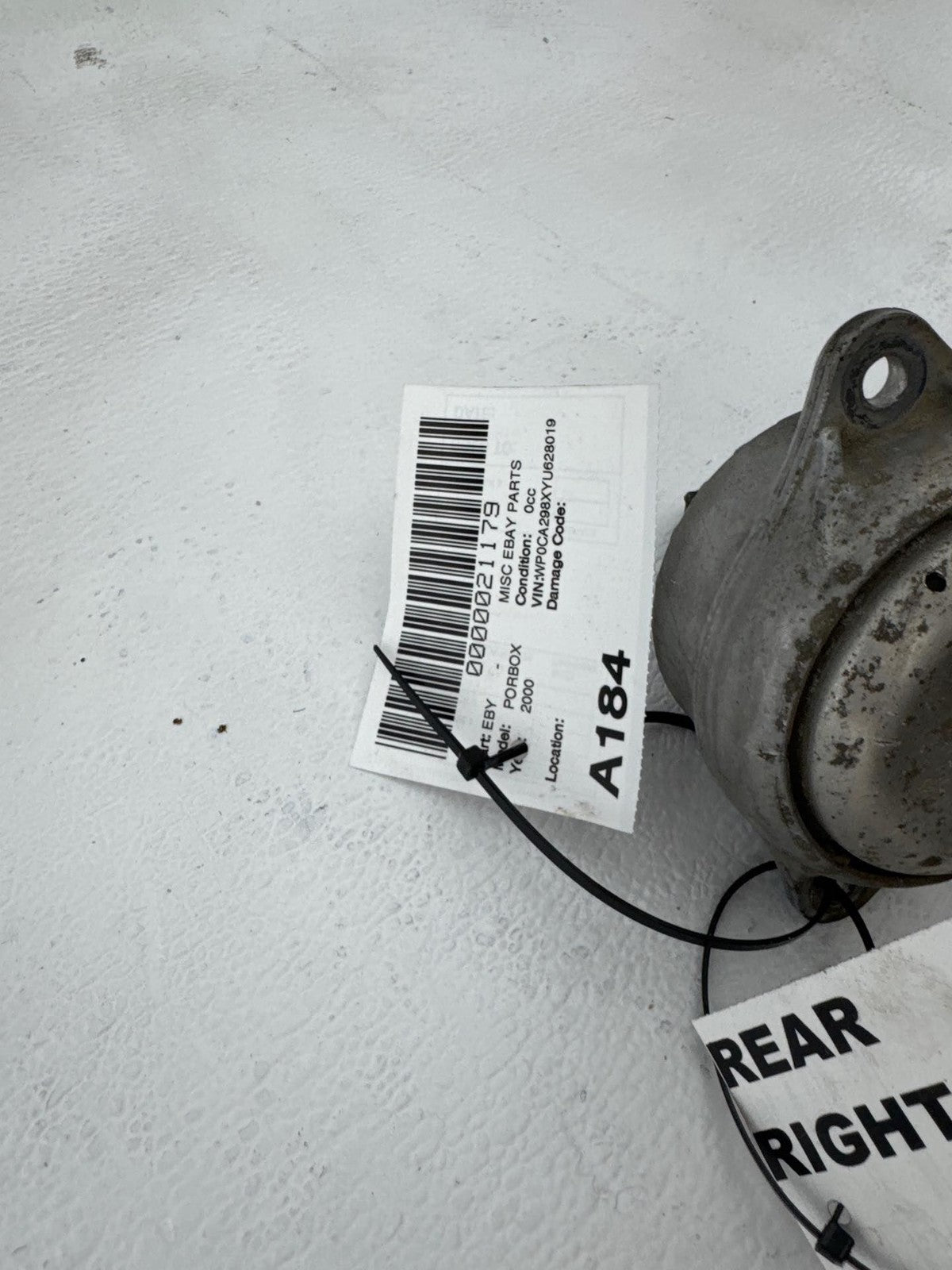 1997-2008 Porsche Boxster Manual Transmission Right Mount Support Bracket OEM