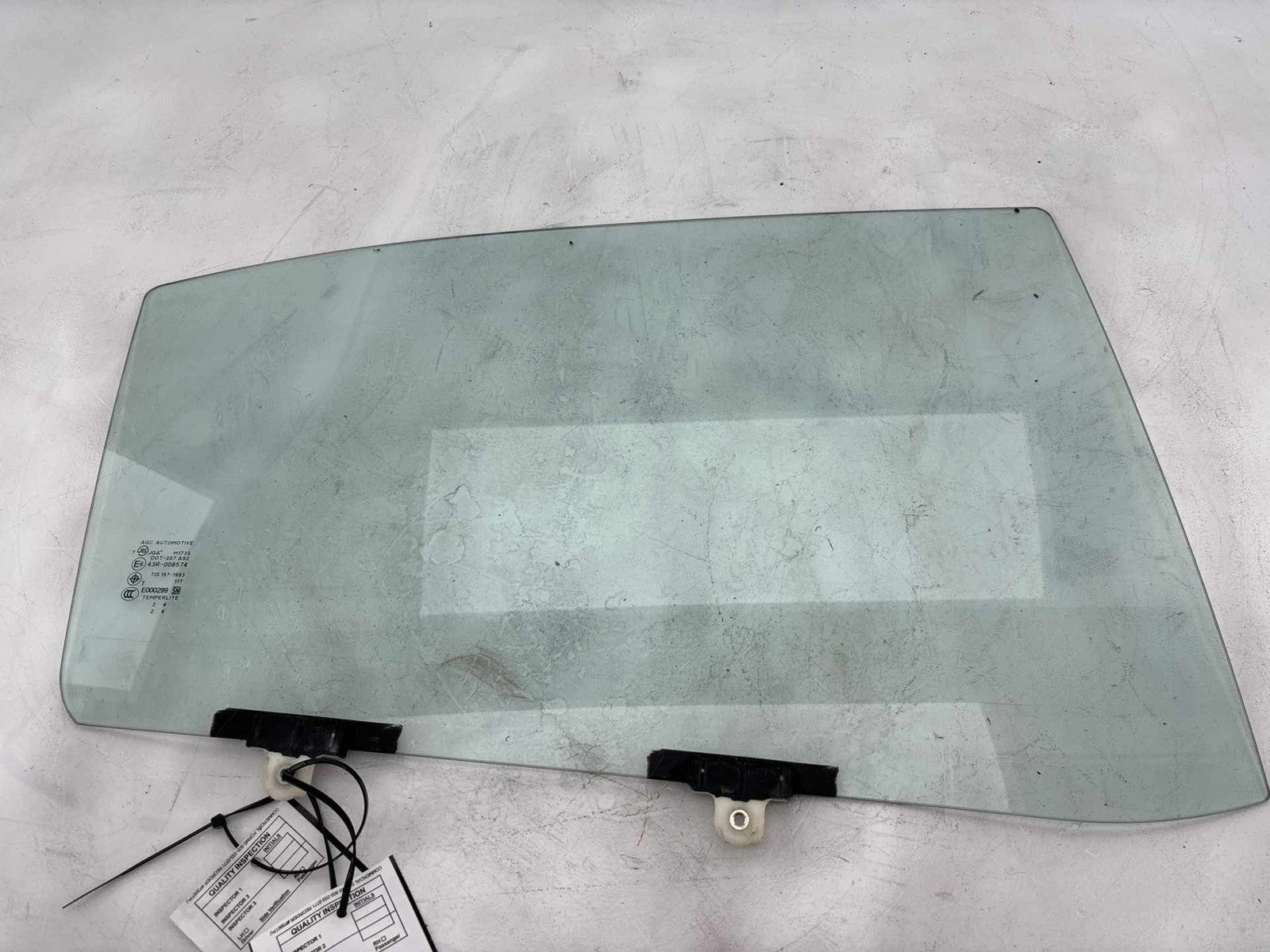 17-24 Mitsubishi Mirage G4 Rear Passenger Side Door Window Glass OEM