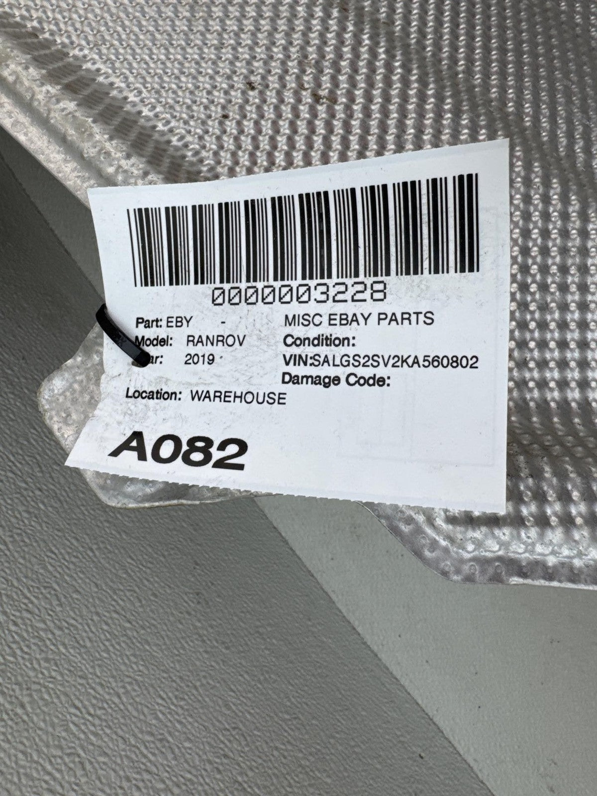 13-22 LAND RANGE ROVER FRONT RIGHT SIDE FLOOR PAN HEAT SHIELD GUARD OEM