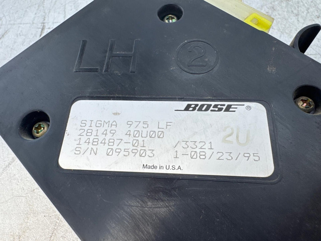 1995 - 1998 NISSAN MAXIMA FRONT LEFT DOOR BOSE SPEAKER OEM
