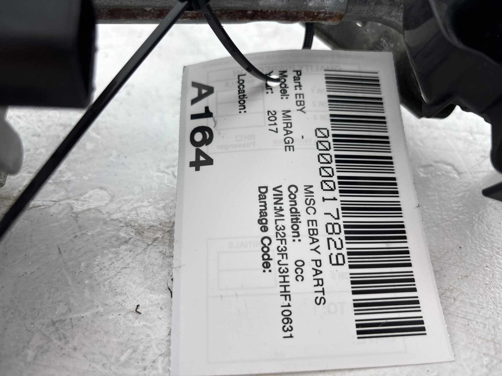 14-24 Mitsubishi Mirage G4 Front Windshield Wiper Linkage & Motor OEM