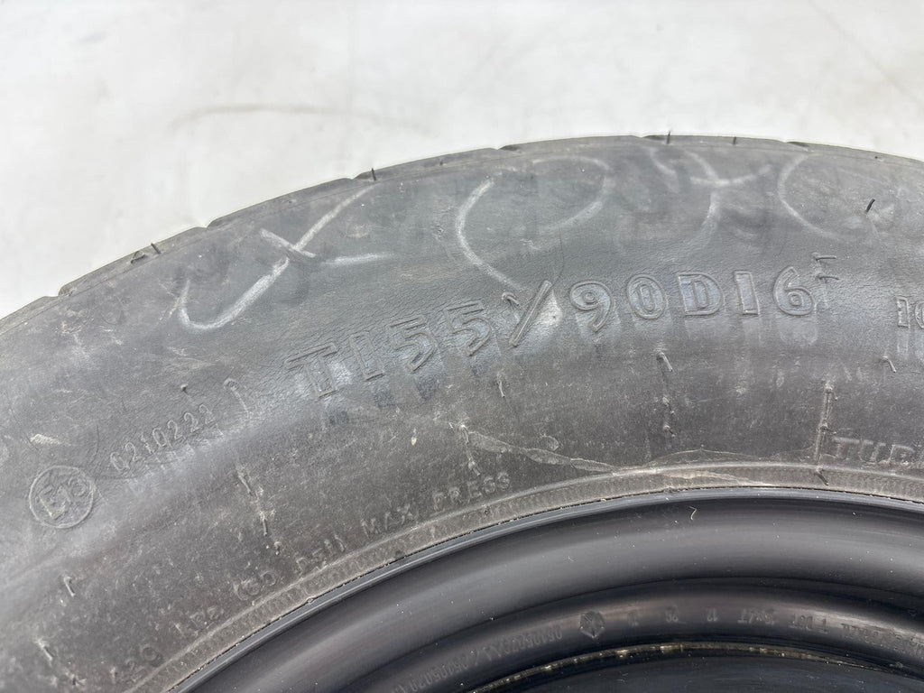 07-17 Jeep Compass Patriot Steel Spare Wheel Tire Goodyear T155/90D16 OEM