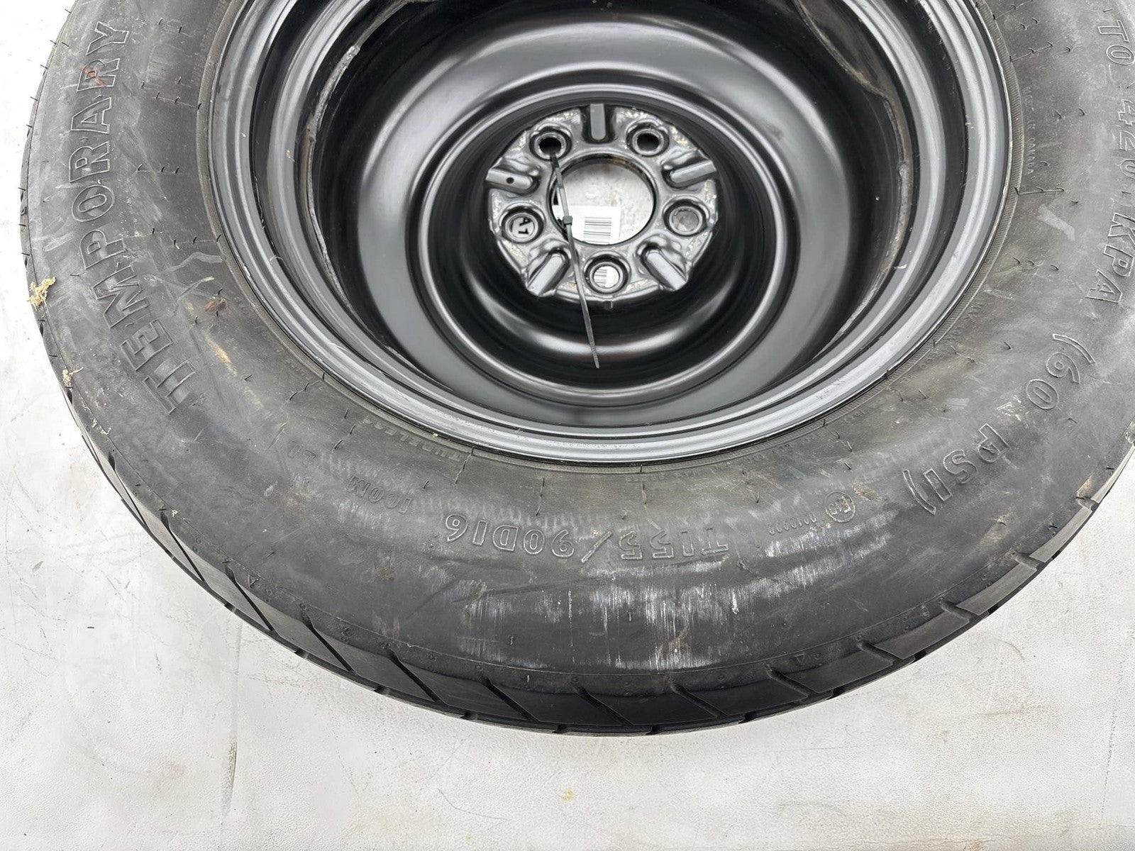 07-17 Jeep Compass Patriot Steel Spare Wheel Tire Goodyear T155/90D16 OEM