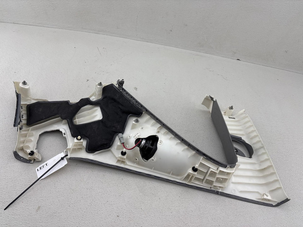 07-13 ACURA MDX REAR QUARTER LEFT SIDE UPPER PILLAR TRIM COVER GARNISH GRAY