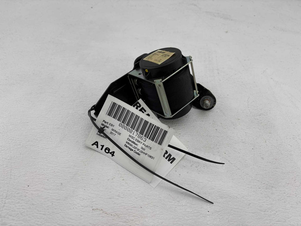 17-24 Mitsubishi Mirage G4 Rear Center Belt Assembly OEM