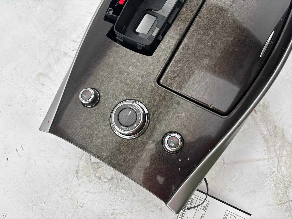 13-16 Infiniti QX60 JX35 Center Console Shifter Gear Trim Panel W/ Switches OEM