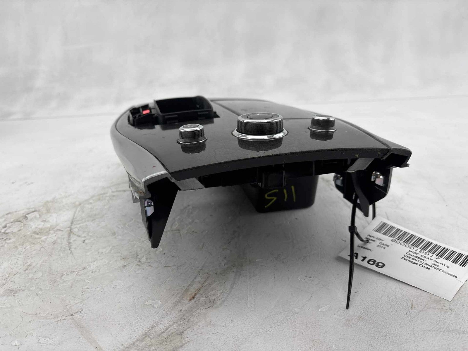 13-16 Infiniti QX60 JX35 Center Console Shifter Gear Trim Panel W/ Switches OEM