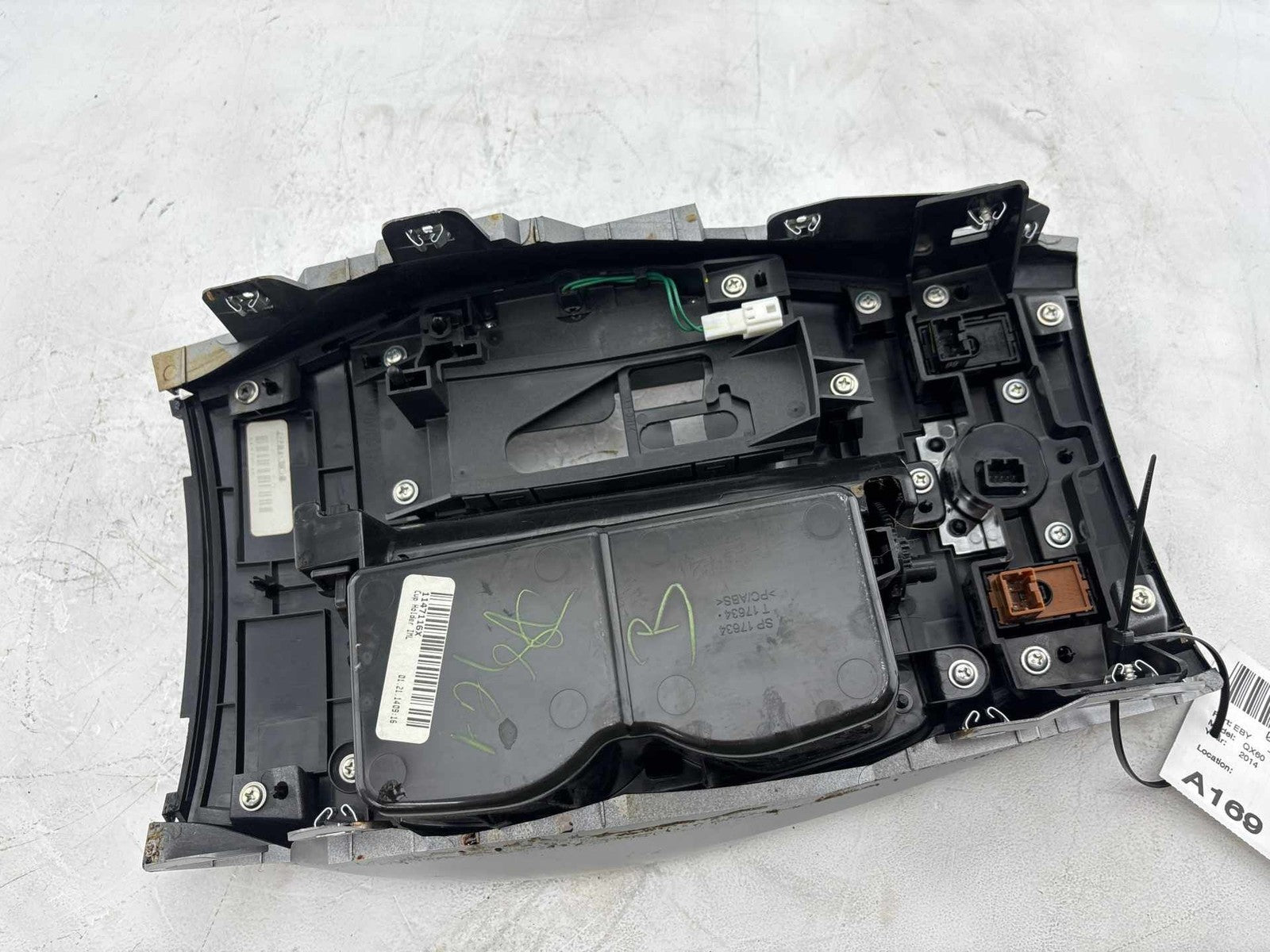 13-16 Infiniti QX60 JX35 Center Console Shifter Gear Trim Panel W/ Switches OEM