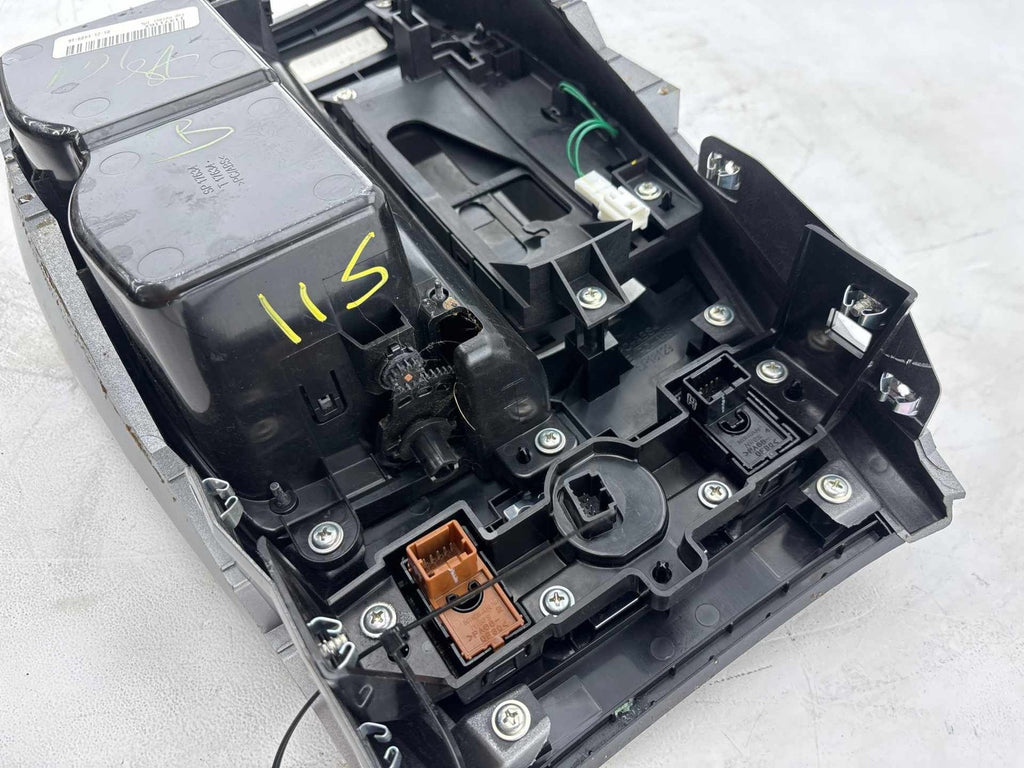 13-16 Infiniti QX60 JX35 Center Console Shifter Gear Trim Panel W/ Switches OEM