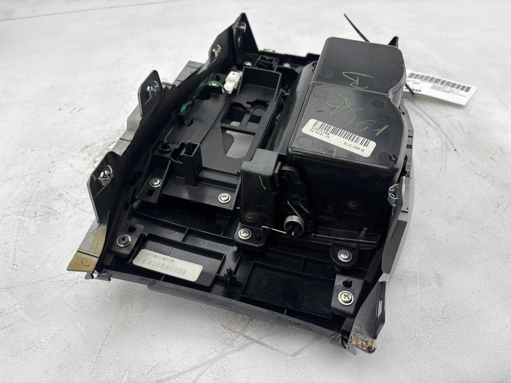 13-16 Infiniti QX60 JX35 Center Console Shifter Gear Trim Panel W/ Switches OEM