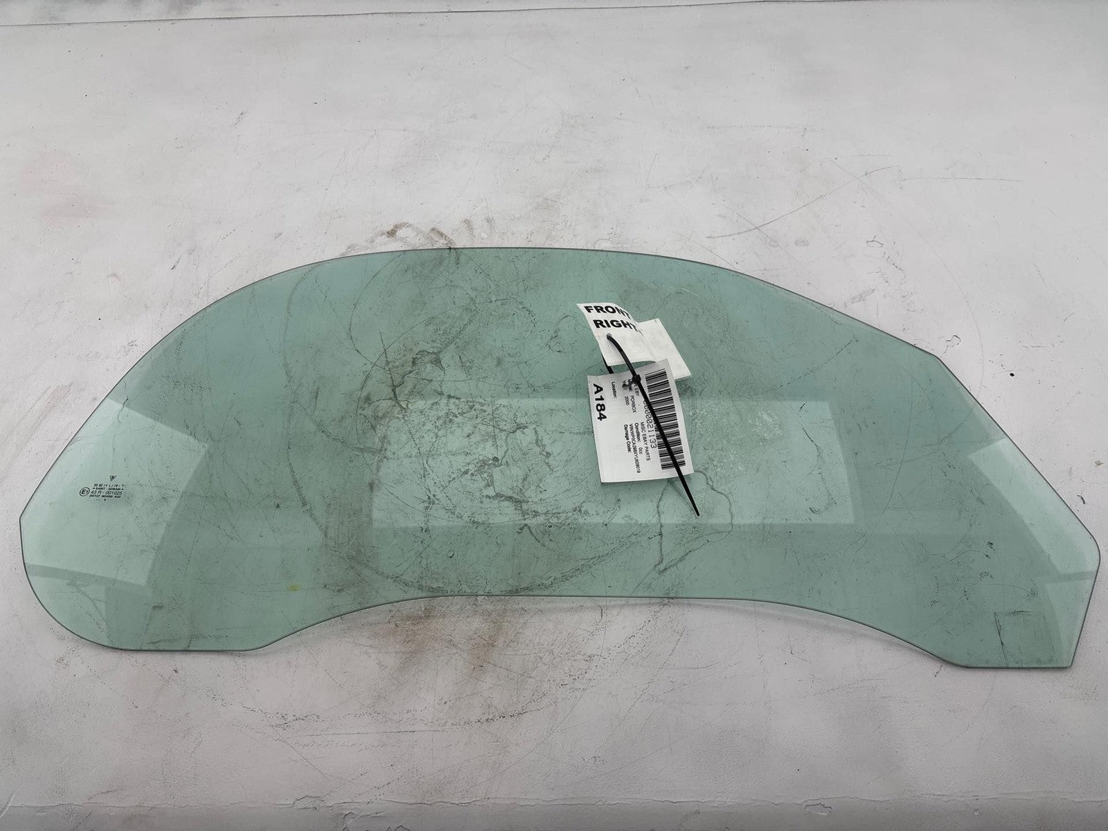 1997-2004 Porsche Boxster Right Passenger Side Door Window Glass OEM