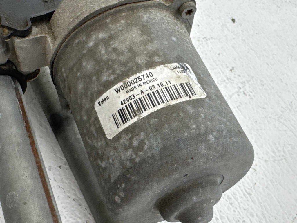 12-17 Chevy Traverse Front Windshield Wiper Motor W/ Transmission Linkage OEM