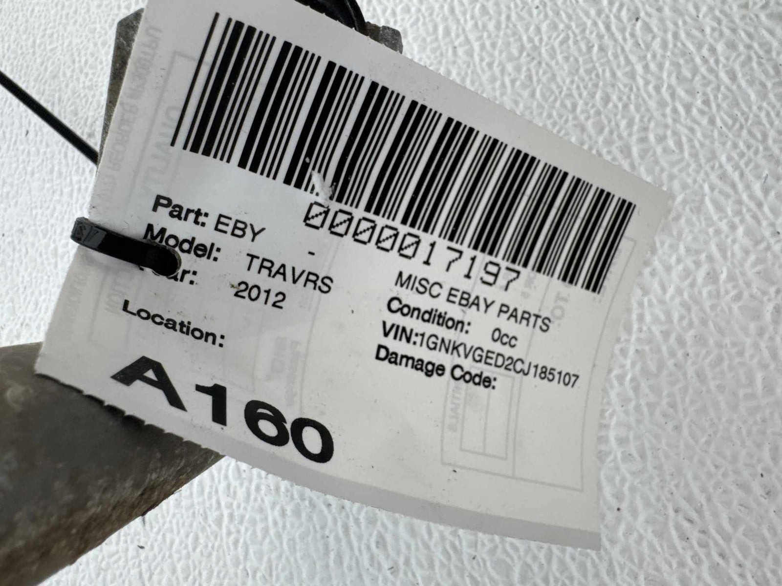 12-17 Chevy Traverse Front Windshield Wiper Motor W/ Transmission Linkage OEM