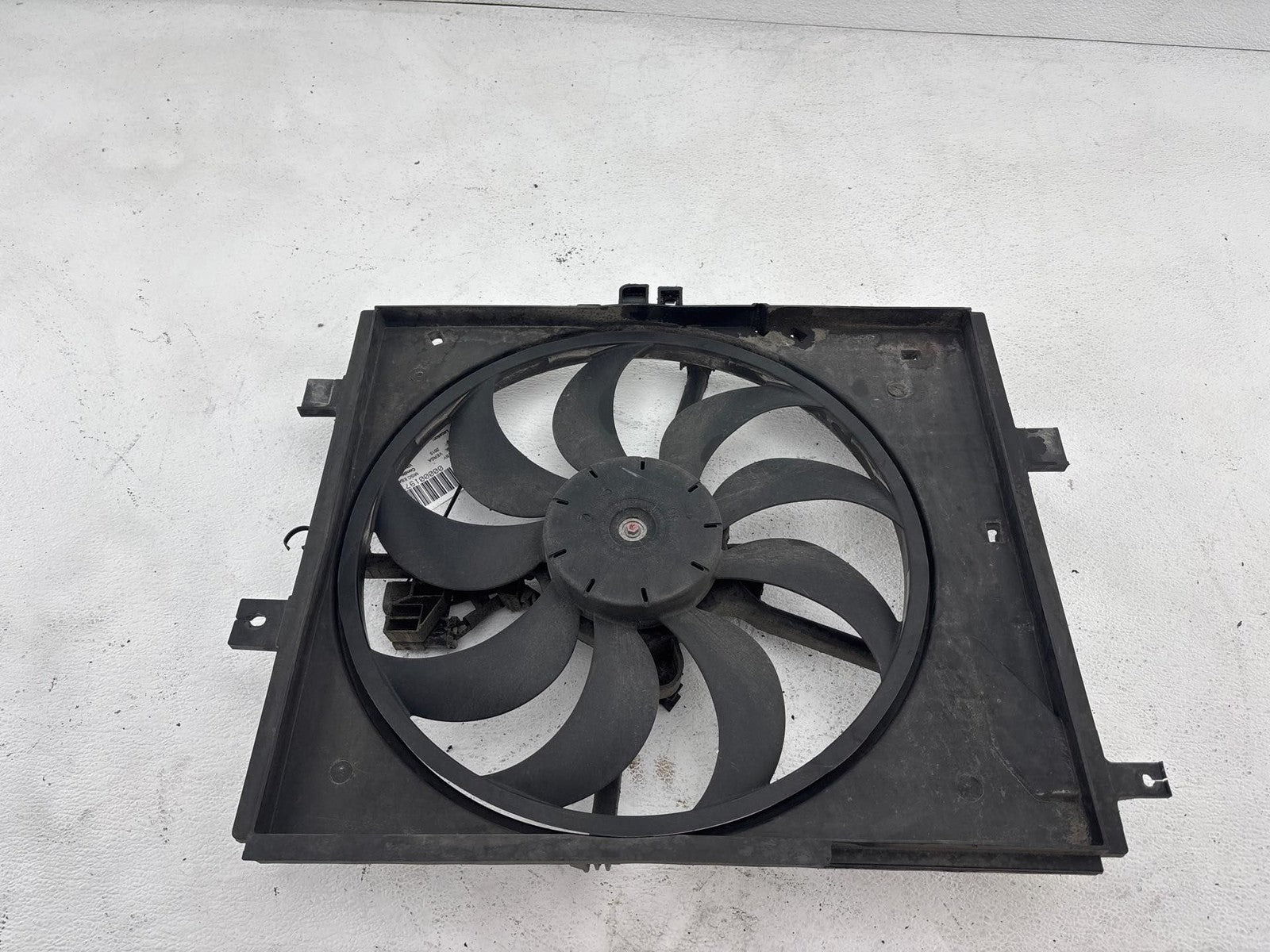 12-19 Nissan Versa Hatchback Radiator Cooling Fan Assembly OEM