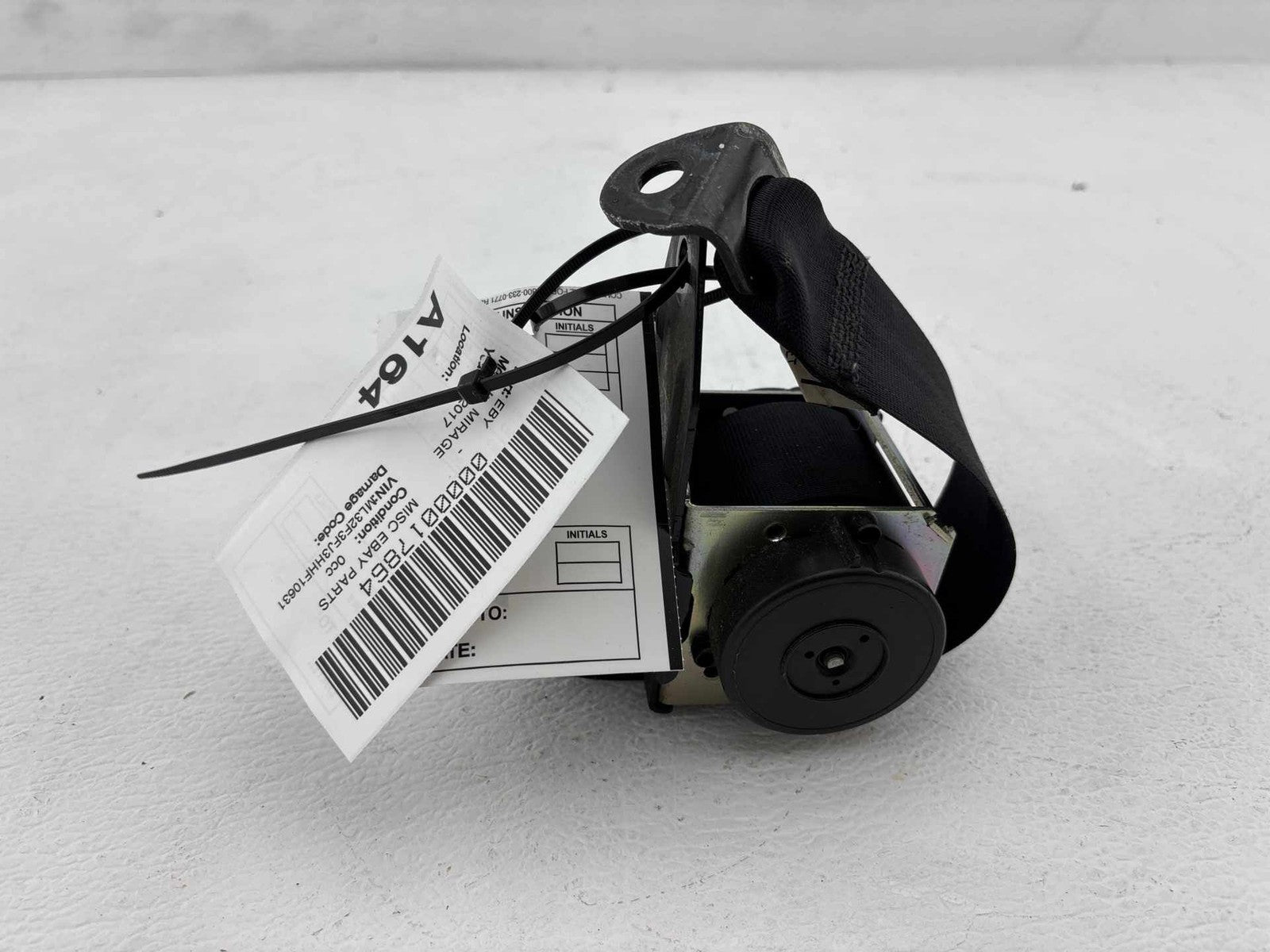 17-24 Mitsubishi Mirage G4 Rear Passenger Side Belt Assembly OEM