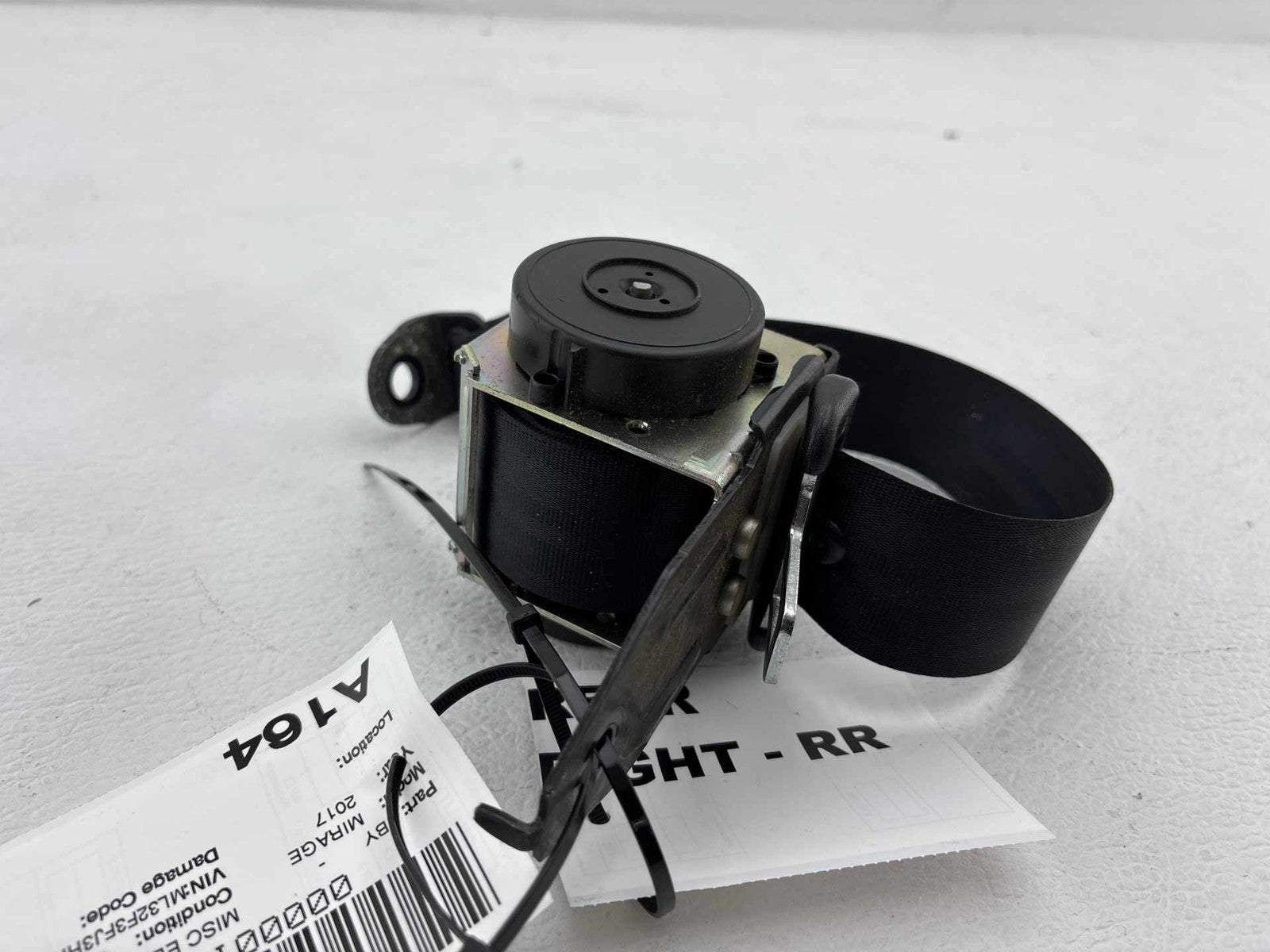 17-24 Mitsubishi Mirage G4 Rear Passenger Side Belt Assembly OEM