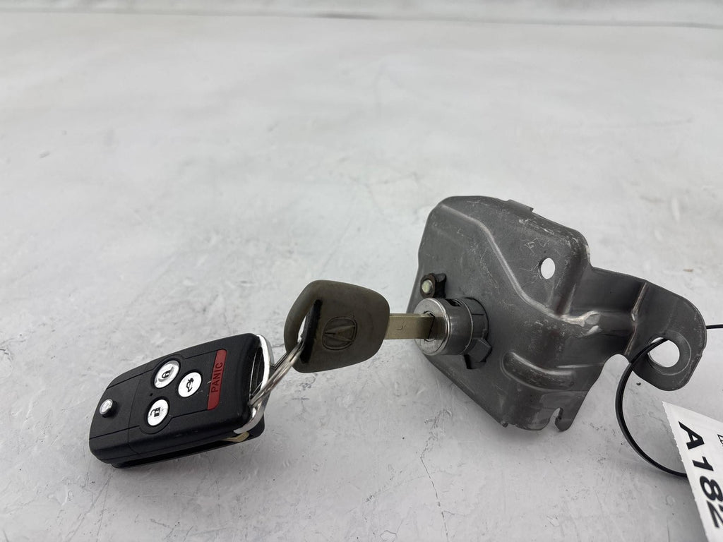 09-14 Acura TSX Trunk Lid Lock Cylinder Latch Actuator w/ Flip Key Remote OEM